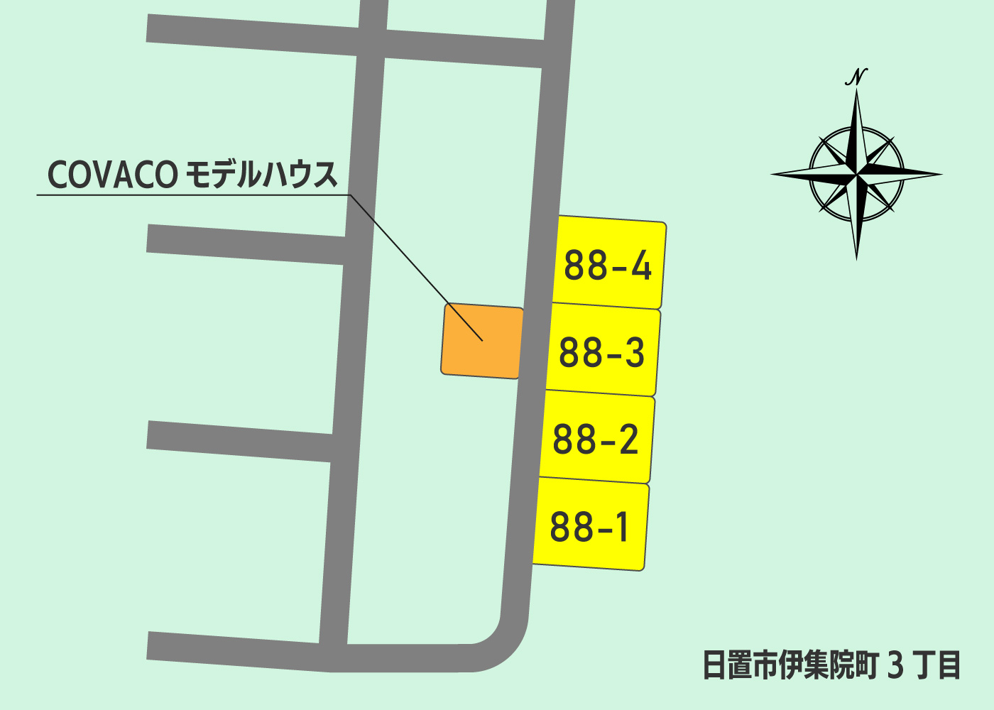 妙円寺タウン地図